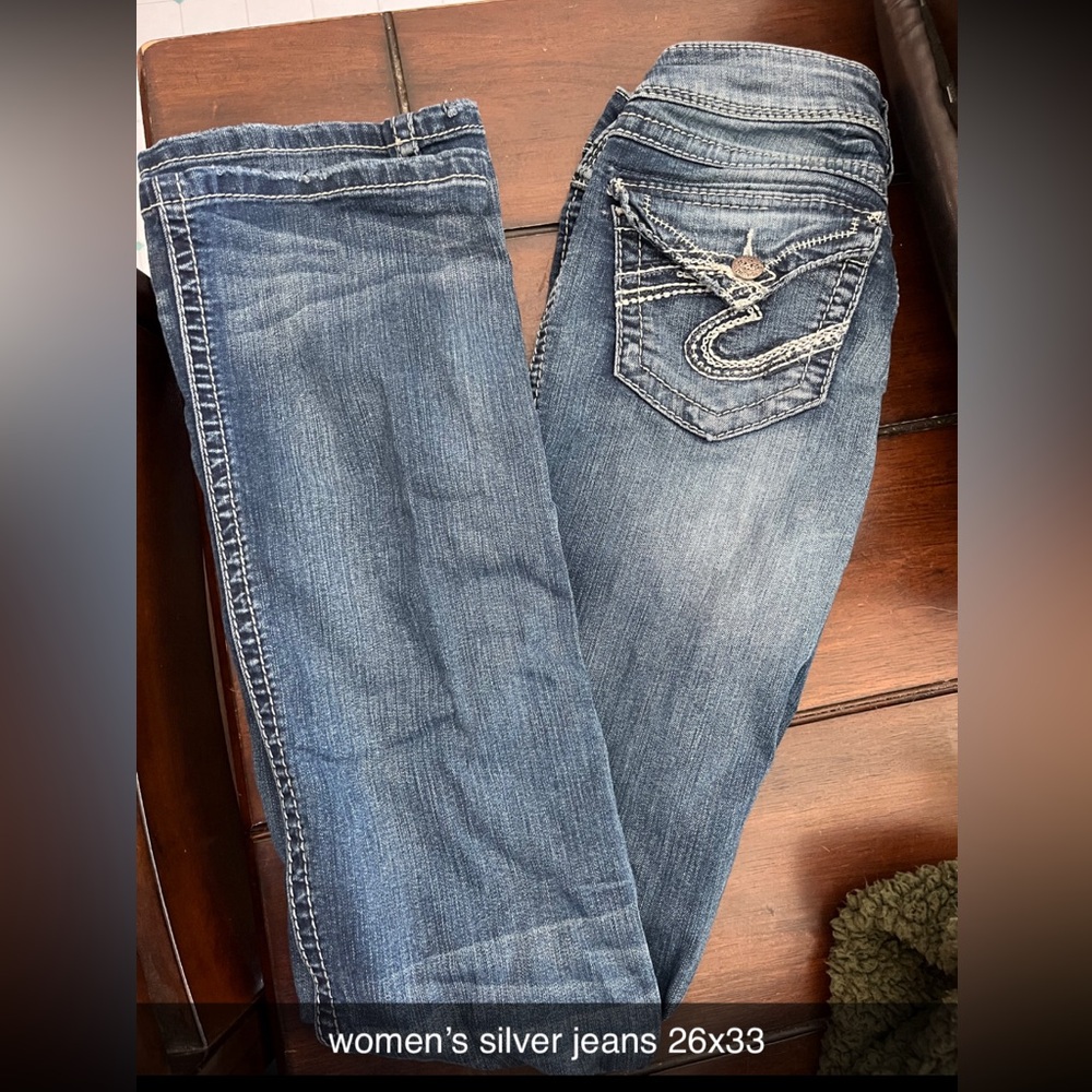 Women’s Silver Jeans 26x33